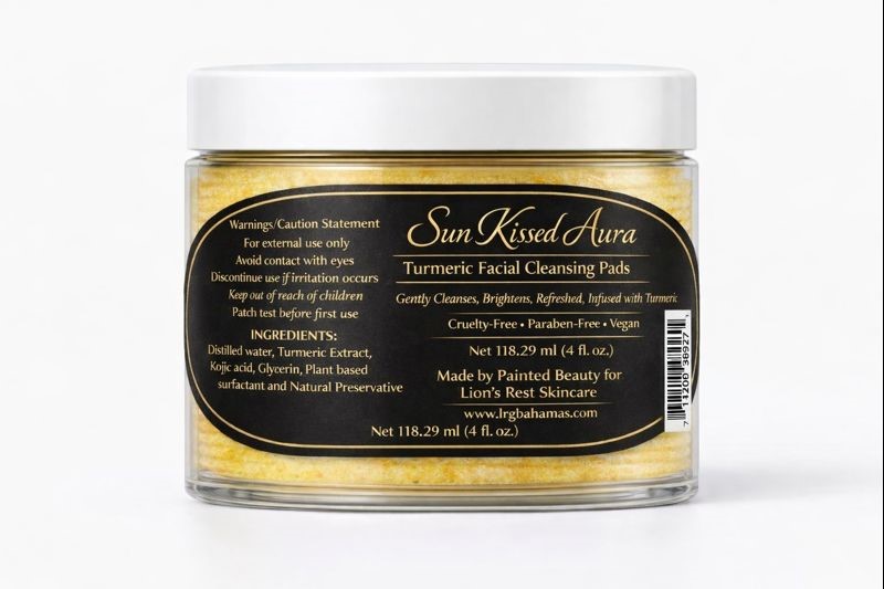 Sun Kissed Aura Turmeric Cleansing Pads