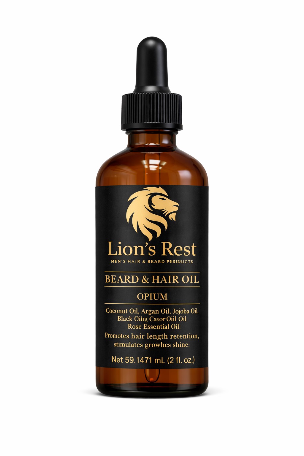 Beard & Hair Growth Oil, Opium