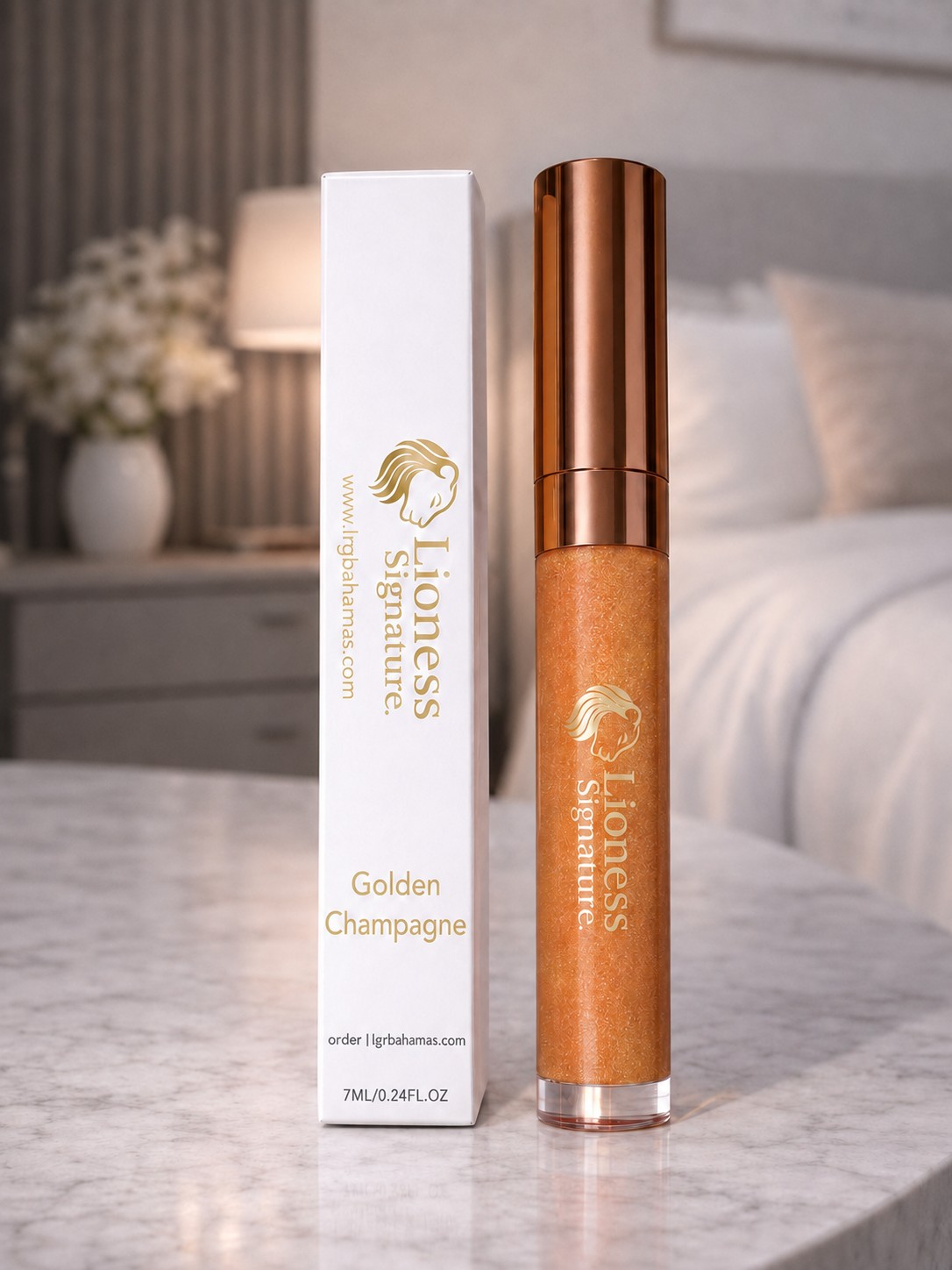 Golden Champagne Lip Gloss