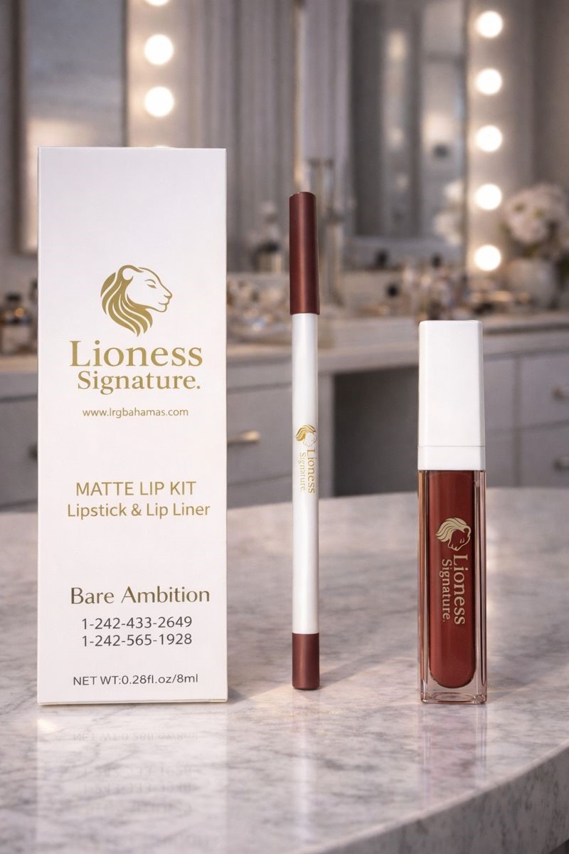 Bare Ambition Lip Kit, Rosy Nude