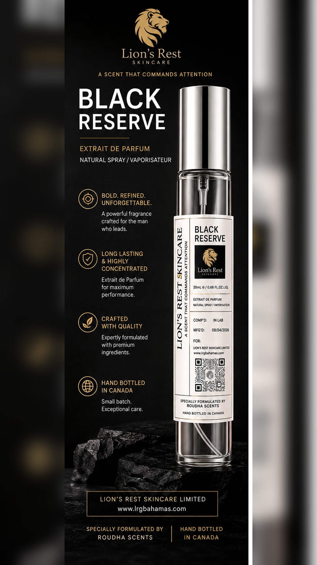 Black Reserve Extrait de Parfum