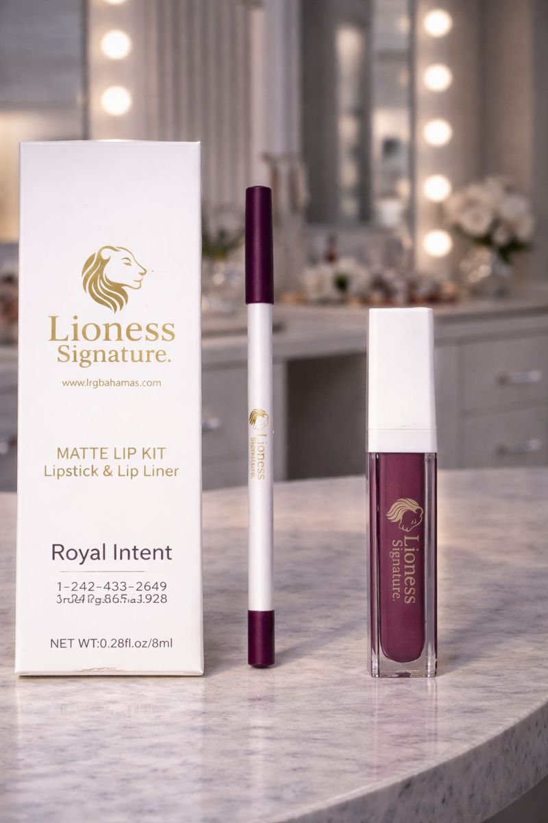 Royal Intent Lip Kit, Deep Wine / Burgundy
